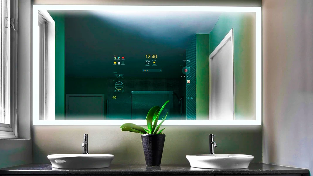Espejos inteligentes: la tecnología del futuro en tu baño